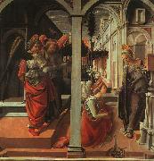 Fra Filippo Lippi The Annunciation oil painting picture wholesale